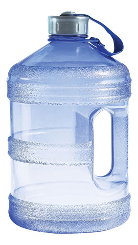 Botella De Agua De 1 Galón Sin Bpa (redonda)