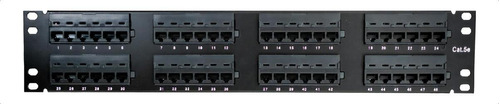 Patchera Patch Panel 48 Puertos Rj45 Cat 5e Glc Rackeable