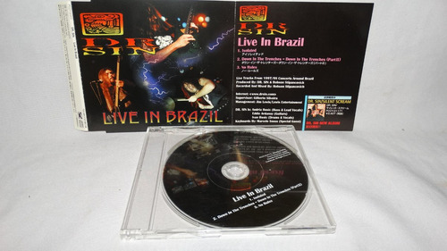 Dr. Sin - Live In Brazil (slimcase Maxi Single Japan Edition