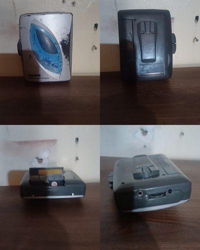 Reproductor De Cassette Portátil Walkman Con 13 Cassettes 