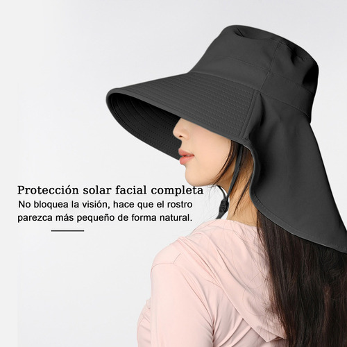 Sombrero Para Sol Gorras Mujer Playa Visera Protección Uv