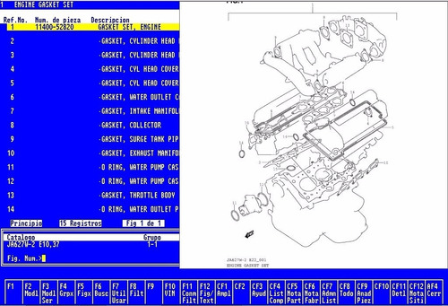 Suzuki Chevrolet Catálogo Partes Epc Despiece