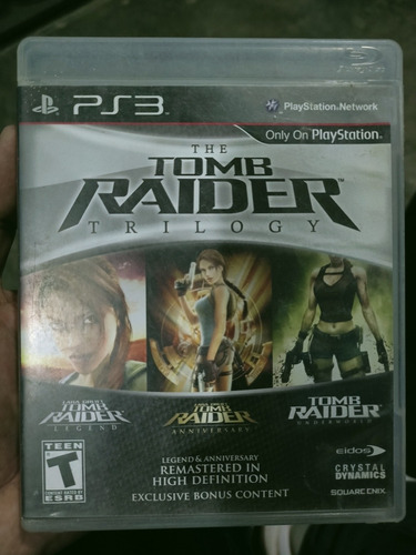 Tomb Rider Trilogy Ps3