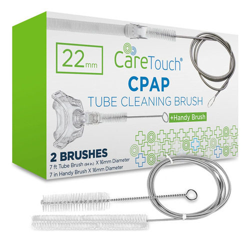 Care Touch Cpap - Cepillo De Limpieza De Tubos, Acero Inoxi.