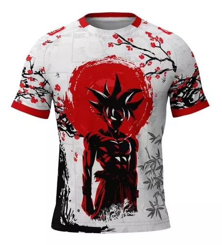 Camisa Camiseta Blusa Goku Instinto Superior Completo