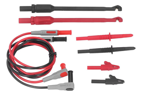De Juego De Cables De Prueba Eléctrica Multímetro Pvc