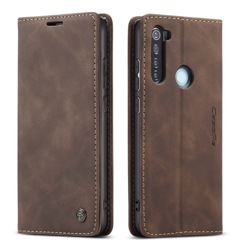 Funda Para Xiaomi Redmi Note 8 Carcasa Piel Flip Case 