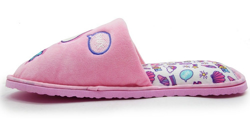 Arra Pantufla Salto De Cama Oxny200008 Unicornio Fucsia Dama