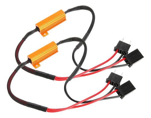 Decodificadores De Coche Con Resistencia De Carga Led, 2 Uni