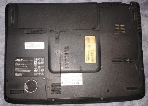 Acer Aspire 5920 - Intel Core 2 Duo, 2gb Ram, 120gb Ssd Gris (Usado)