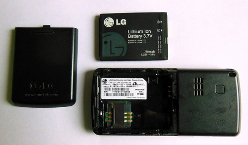 L 158 - Celular LG Mg 160 A (para Sucata)