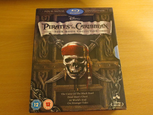 Blu-ray Colección Piratas Del Caribe, Original-impecable