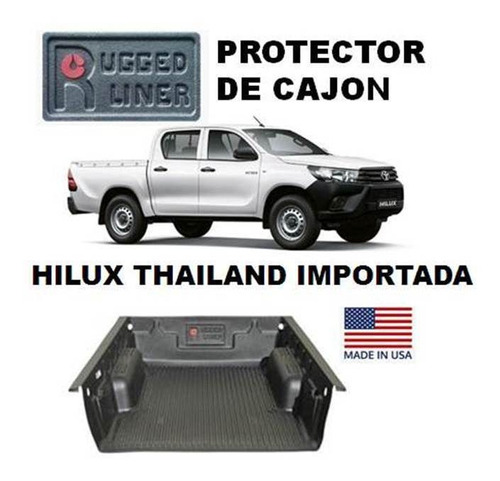 Protector De Cajon Rugged Liner- Duraliner Hilux Thailand