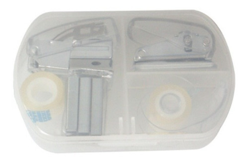 Imagen 2 de 3 de Set De Escritorio Office Con Estuche Compact 9,5x6 Cm.