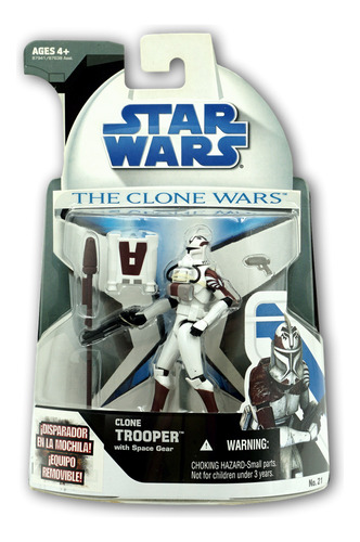 Star Wars The Clone Wars Clone Trooper Space Gear Sv