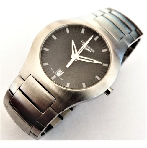 Longines Black Safira Oposition - Zerado - 12 X Sem Juros !!
