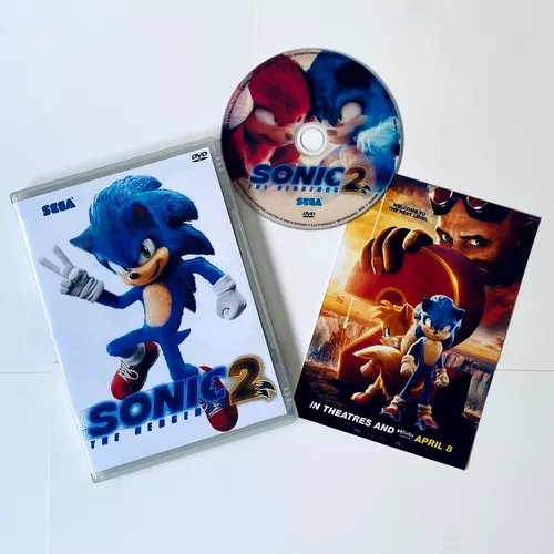 Dvd Filme: Sonic - O Filme (2020) Dublado E Legendado