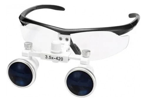 Lupa Portable Binocular Lupa De 3,5 X 420 Mm
