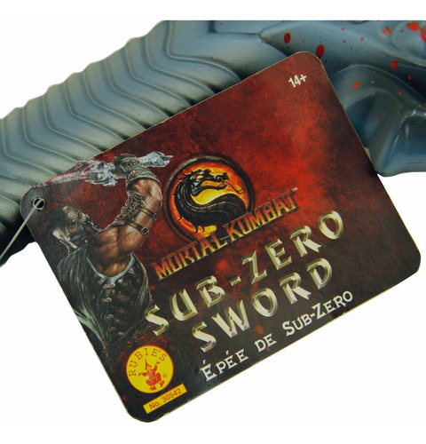 Imagen 2 de 5 de Espada Original Mortal Combat Sub-zero