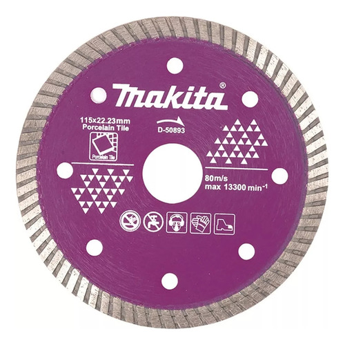 Disco De Diamante Makita Turbo 4-1/2 (115 Mm)