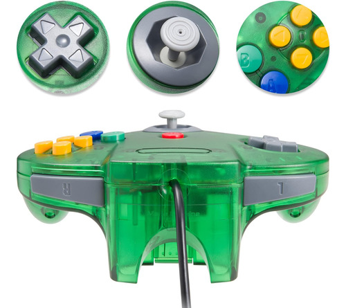 Controlador Kiwitata Classic N64, Pc Joystick Controller