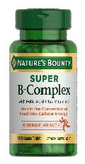 Suplemento Nature's Bounty Super B Complex Com Mais Vitamina