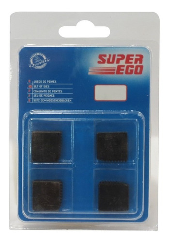 Juego De Peines Mod. 6005n4000 3/4  Npt Super Ego