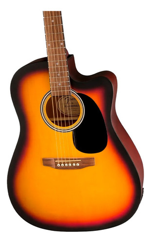 Guitarra Electroacustica Fender Fa-25ce Dread Sombreado