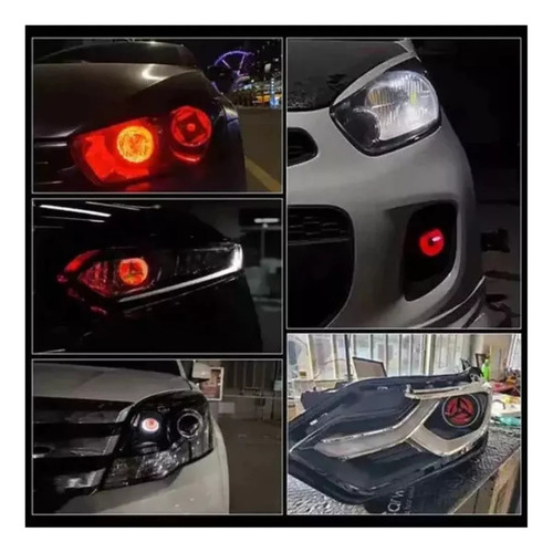 Lentes Led Devil Eye Evil Eye De 2 X 12 V En Modo Automático