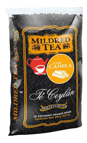 Te Ceylan Con Canela Mildred 200 Gr(3  Unidad)super