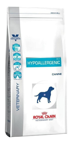 Imagen 2 de 2 de Alimento Royal Canin Veterinary Diet Canine Hypoallergenic para perro adulto todos los tamaños sabor mix en bolsa de 2 kg