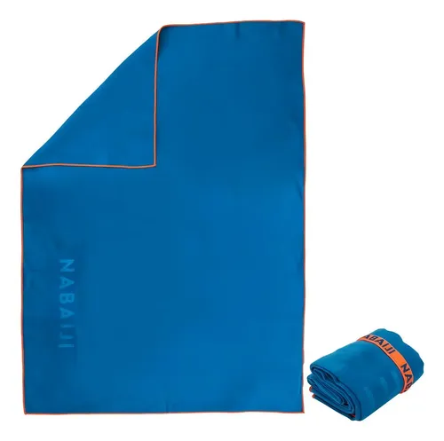 Toalha de Microfibra Nabaiji Cor Azul