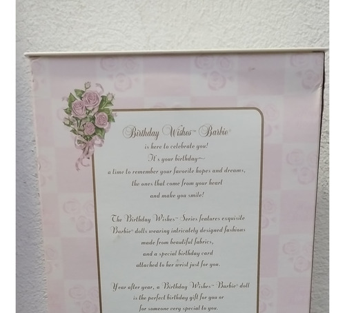 Barbie Aa Birthday Wishes, Mattel 1998 (Usado)