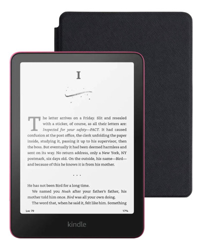Kindle Paperwhite 7 2024 Raspberry 16 Gb Con Funda Premium