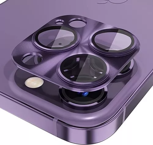 Vidrio Protector Lente De Camara Para iPhone 14 Pro / 14 Pro Max Purple
