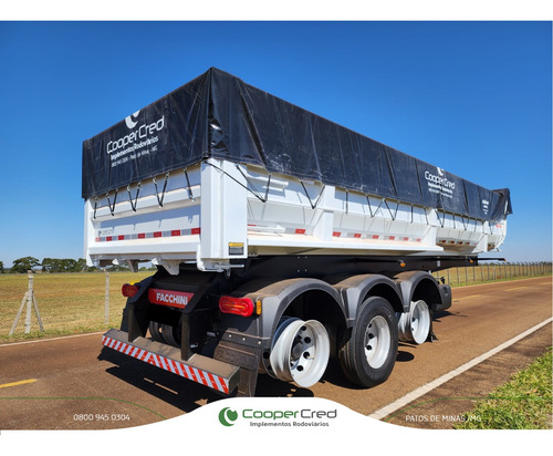 Carreta Basculante Facchini 25m³ Kit Minerio 24/25 3 Eixos