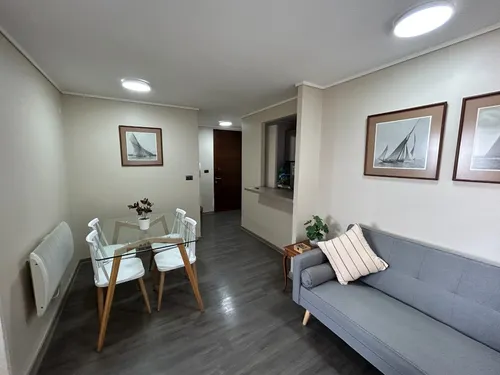 Arriendo Depto Amoblado Irarrazaval 1d+1b+1est+1bd