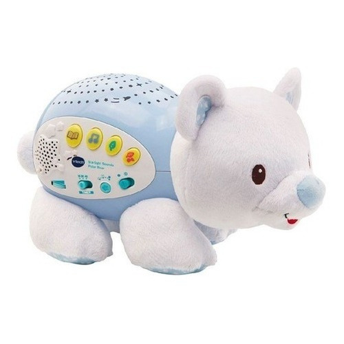 Imagen 3 de 7 de Oso Inteligente Artico Estrellita Con Luz Y Sonido V-tech