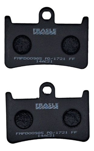 Pastilla De Freno Fras-le Fmpd00985 Yamaha Mt 07 A 16/20