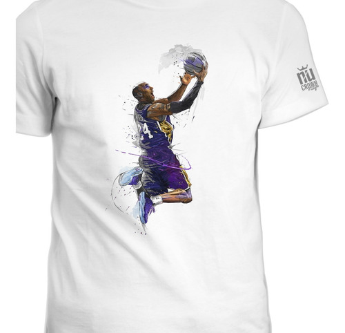 Camiseta Kobe Bryant Lakers Nba Basketball Ink