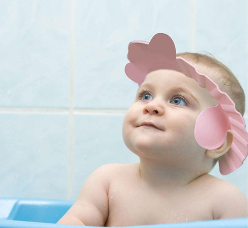 Gorro De Baño Ducha Bebe Infantil Oso Panda Sombrero Niños Rosa Gorro De Baño Oso Panda