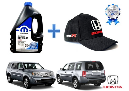 Garrafa Aceite Mopar + Gorra Honda Pilot 2009 A 2015