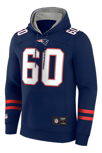 Sudadera Fanatics Jersey Hoodie Nfl Patriots