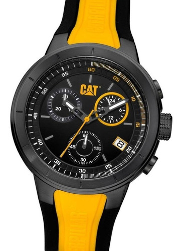 Reloj Caterpillar Na16327127 Cronografo Acero Pvd 10 Atm