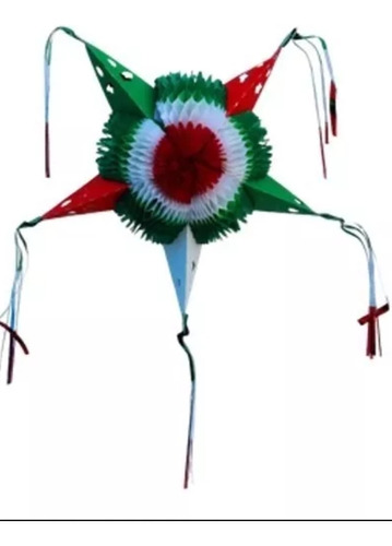 Piñata Grande Tricolor, Mex 20 Pzs