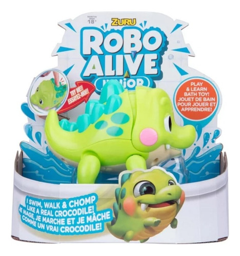 Zuru - Robo Alive Juniors Pequeño Cocodrilo