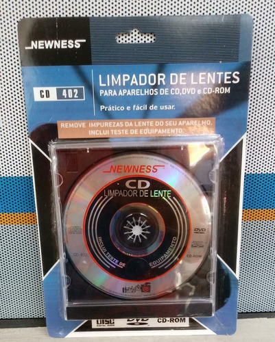 Cd Limpador De Lentes Newness