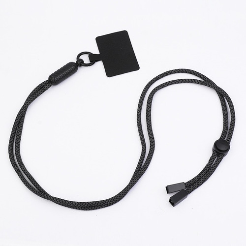 2 Correas Collares Negras Para Teléfono Celular Ajustable