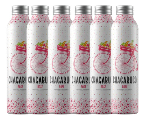 Vino Chacabuco Rosé Botella De Aluminio 500ml X6 - Gobar®