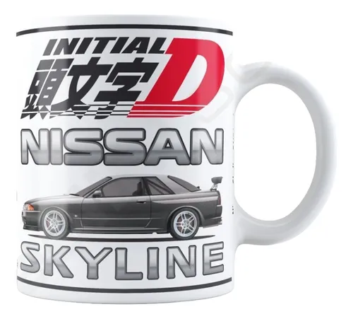 Taza Fierrera | Initial D | Nissan Skyline Bnr32 Gt-r